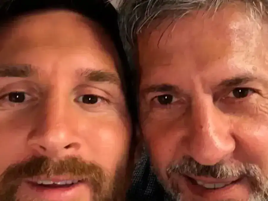 messi y papa