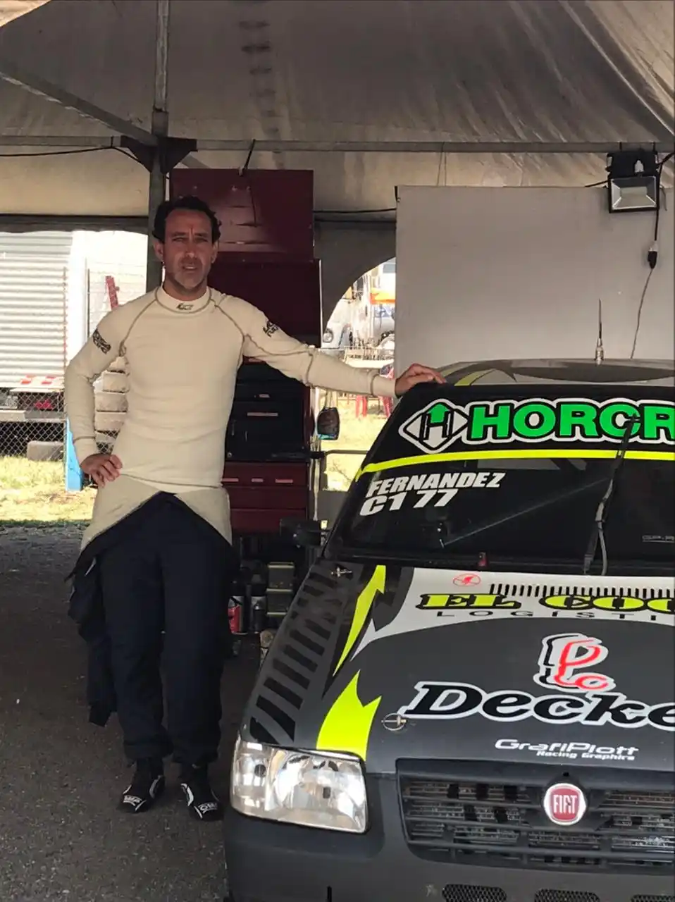 “Nacho” Fernández quedó retrasado en la serie de la Clase 1.