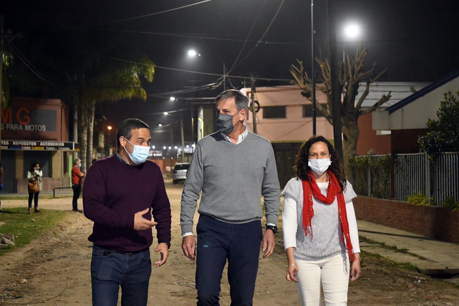 Santa Fe se ilumina: barrio Liceo Norte estrenó su alumbrado público
