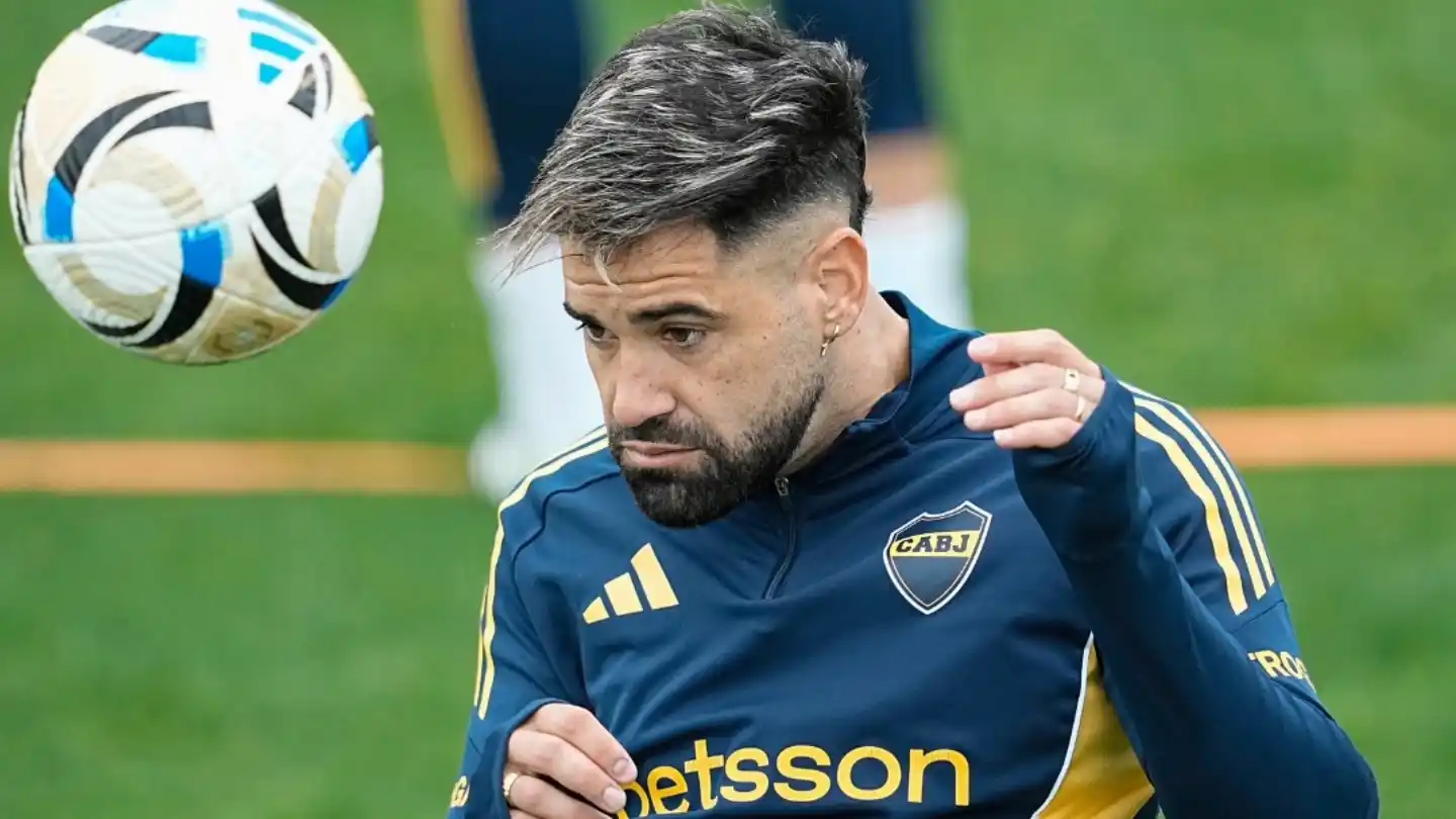Giménez, uno de los delanteros de Boca.