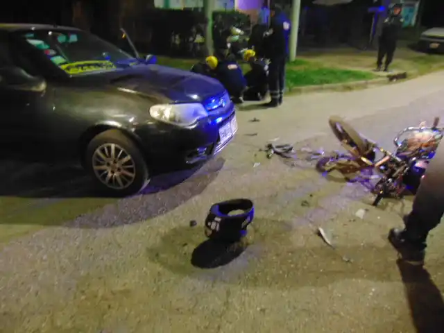 Venado Tuerto: joven hospitalizado tras accidente de tránsito