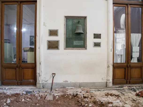 Avanzan las obras de remodelación del Normal 1