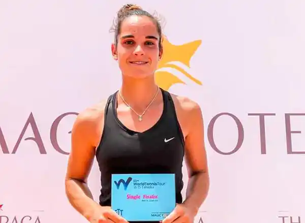 Ganga retornó al ranking WTA en la mejor ubicación de su carrera