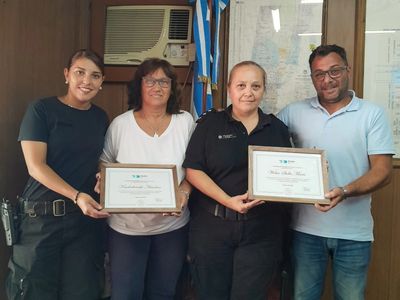 Policías héroes en Chabás salvaron la vida a un bebé