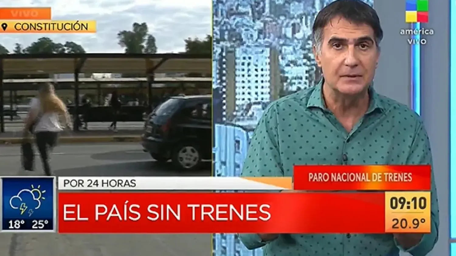 Antonio Laje sobre el paro de trenes: "¿Por qué ponen de rehén a toda la gente?"