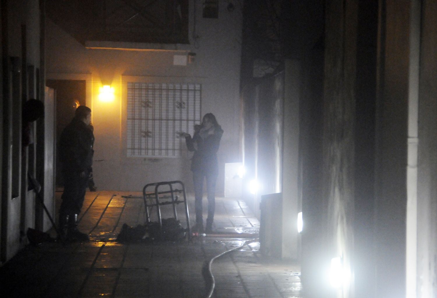 Se registró un principio de incendio en un departamento en Moreno al 500