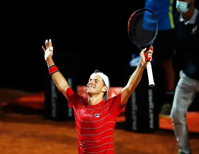 Finalista. Schwartzman en Roma