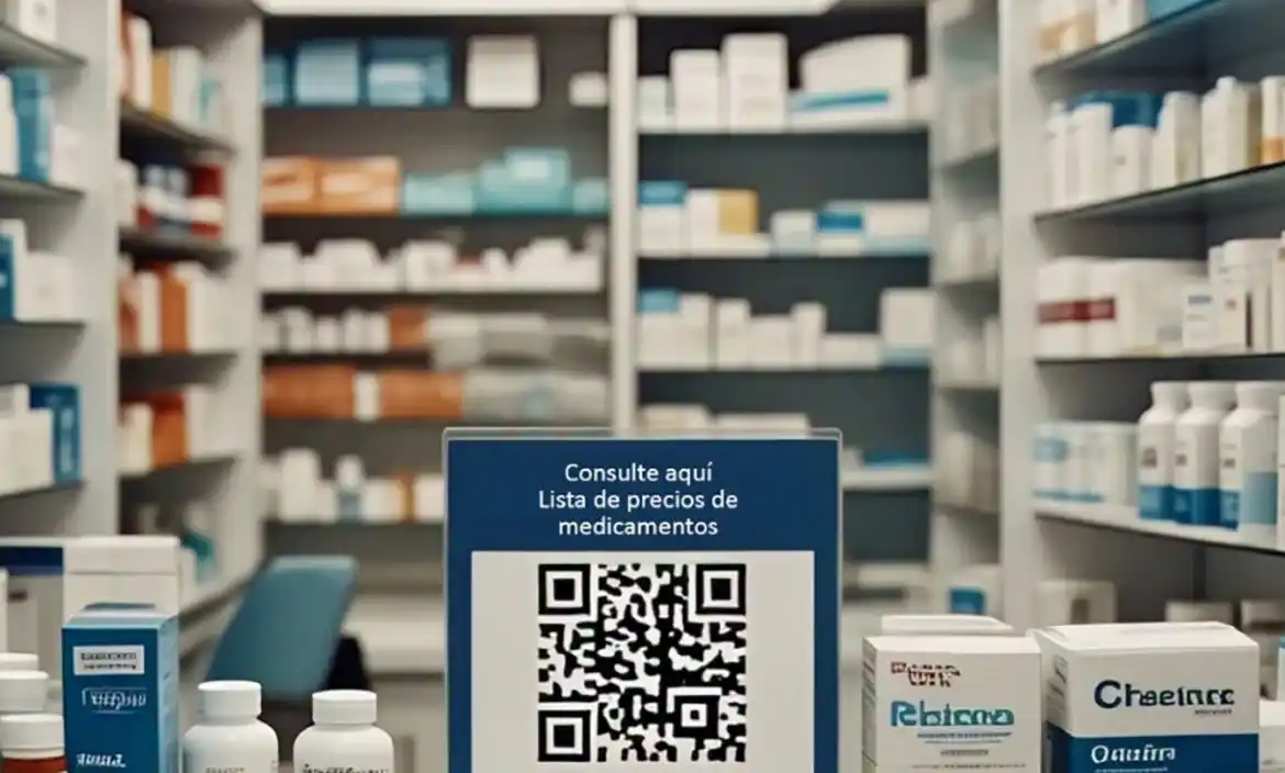 Las farmacias deberán exhibir un código QR donde se pueda ver la lista de precios de los medicamentos