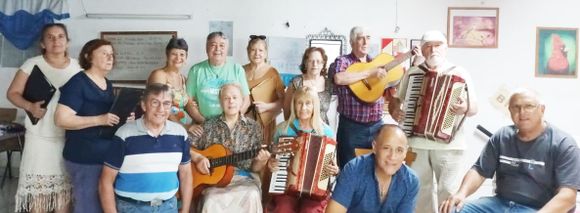 2º Encuentro Provincial Chamarritero de la Asociación Aguaribay en Concordia