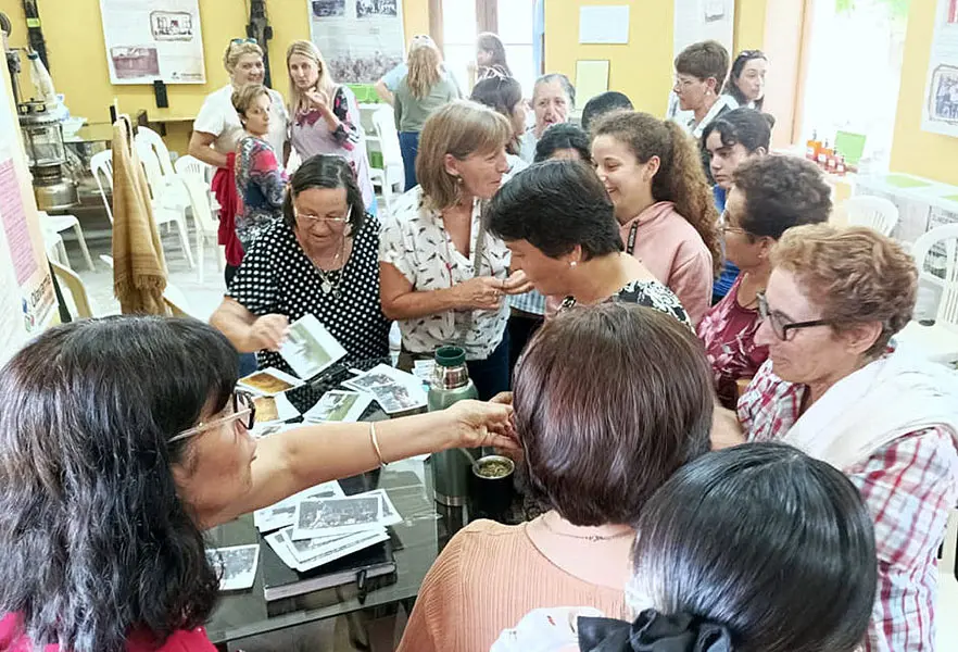 Muestra sobre mujeres rurales