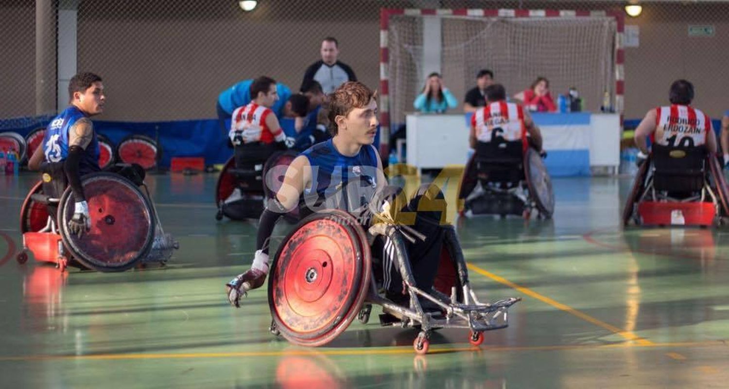 Arranca el Nacional de rugby en silla de ruedas en Venado Tuerto