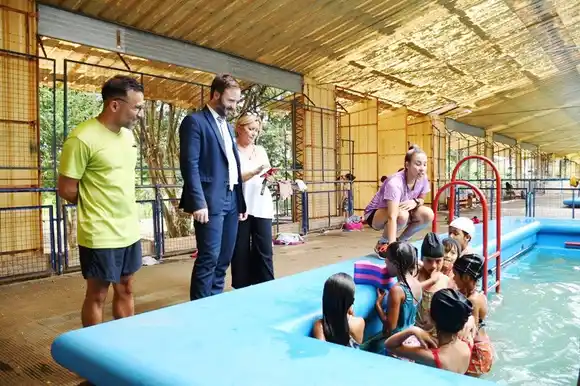 El Intendente recorrió las instalaciones del Polideportivo Municipal