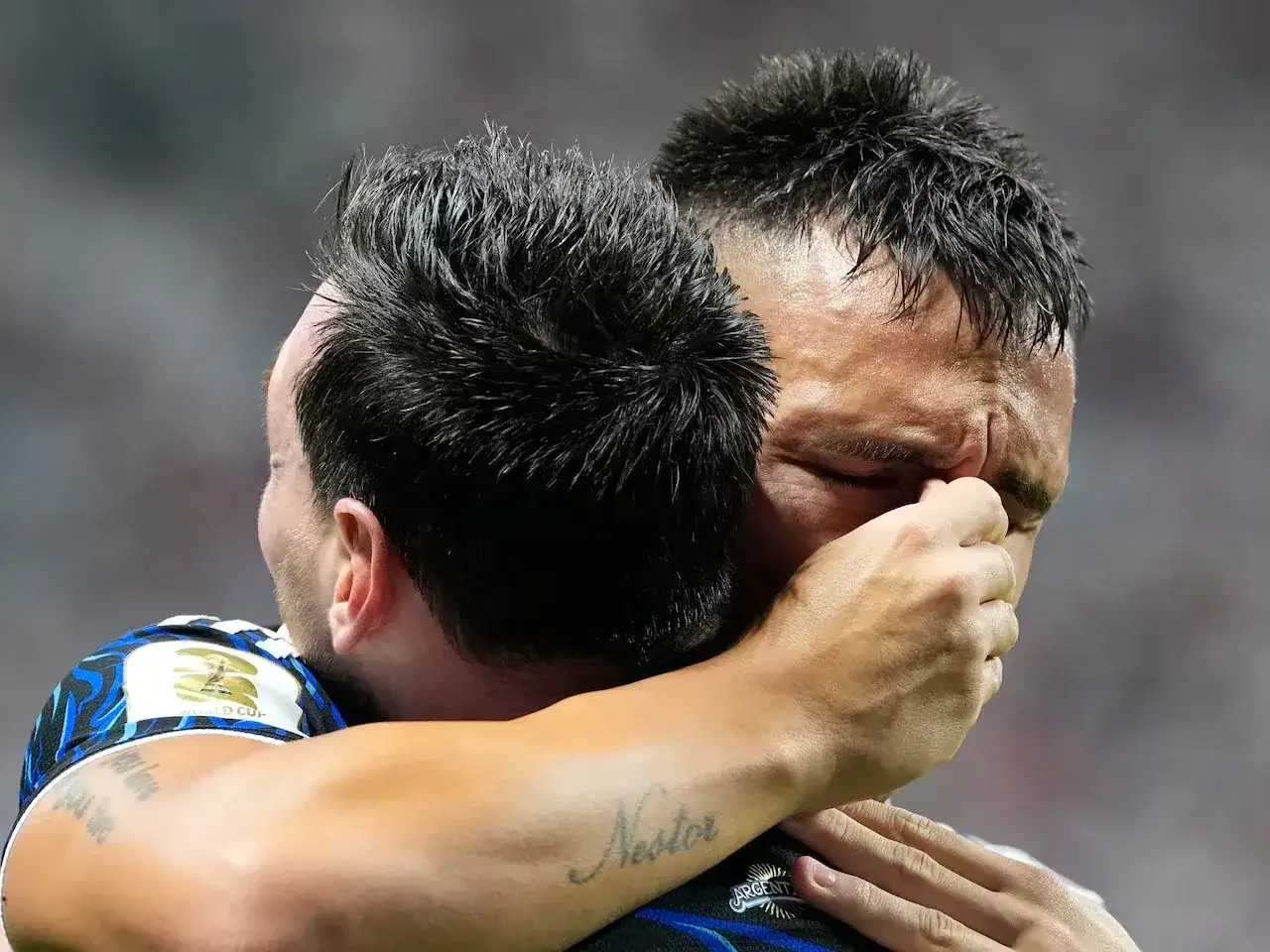 lautaro y messi