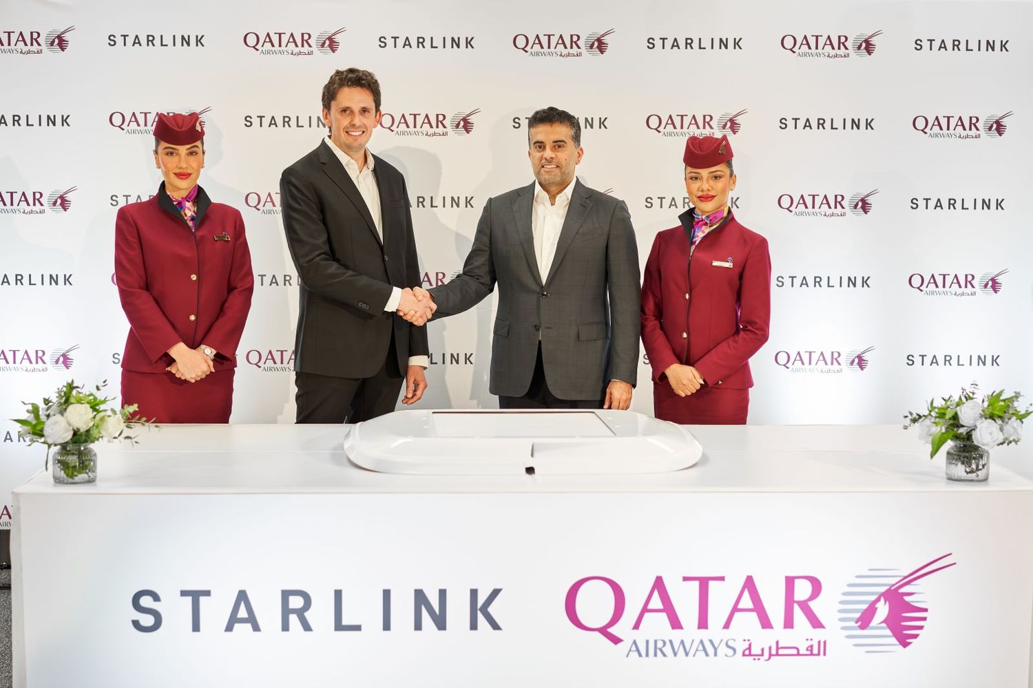 Qatar Airways to offer STARLINK onboard internet