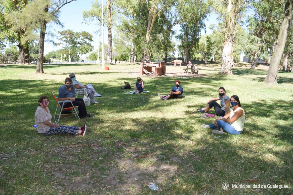 Área de Adultos Mayores: Se retomaron las actividades 