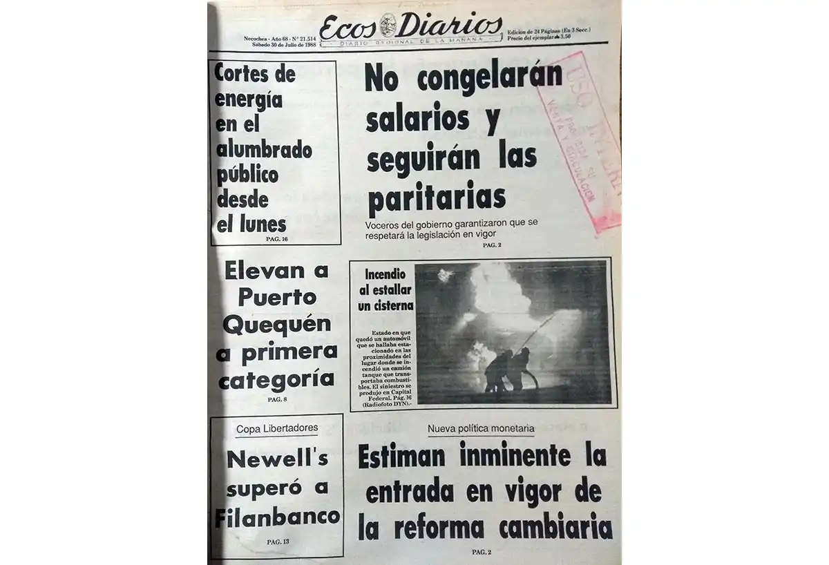 Viernes 29 de julio de 1988