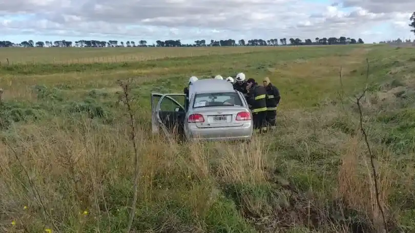 Un necochense protagonizó un accidente sobre la Ruta Nacional 3