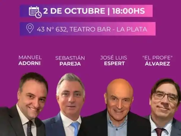 El flyer de la actividad que fue suspendida