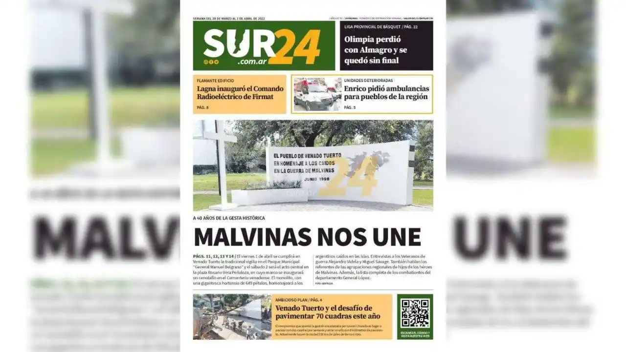 Número 50 de Sur24, para leer o descargar acá