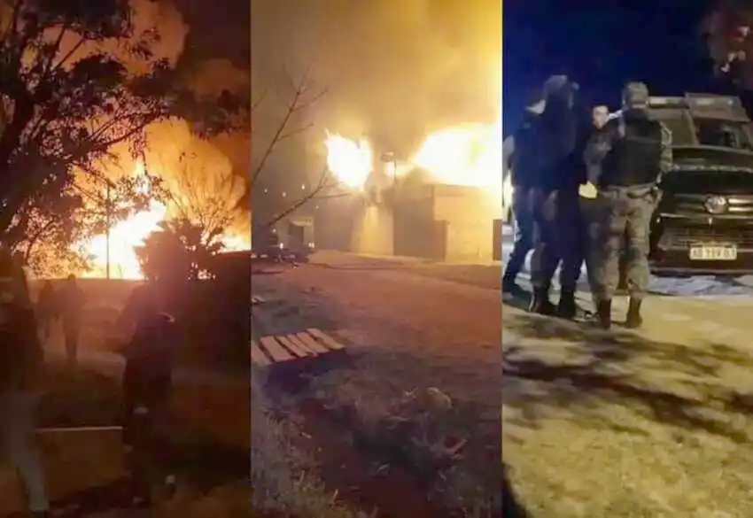 Bomberos de El Colorado ayudaron a controlar 
voraz incendio en una distribuidora chaqueña