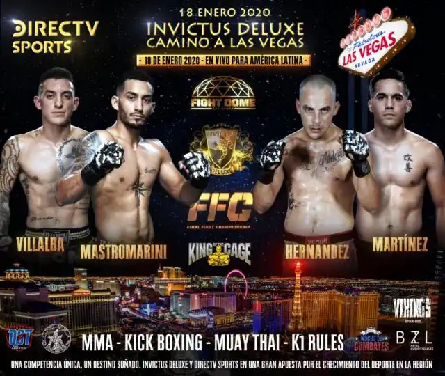 El MMA tendrá un apasionante cuadrangular en Banfield con los mejores luchadores de la Argentina