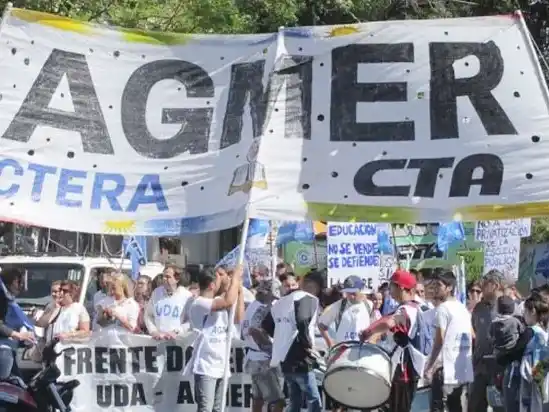 AGMER Concordia se moviliza hoy lunes a la Departamental de Escuelas