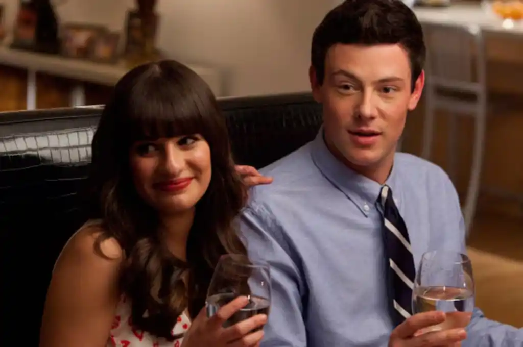 Lea Michele y Cory Monteith