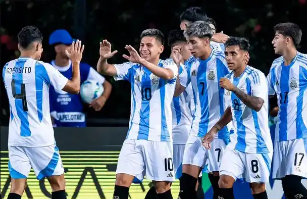 Argentina busca su segundo triunfo ante Colombia en el Sudamericano Sub-20, luego del 6-0 a Brasil
