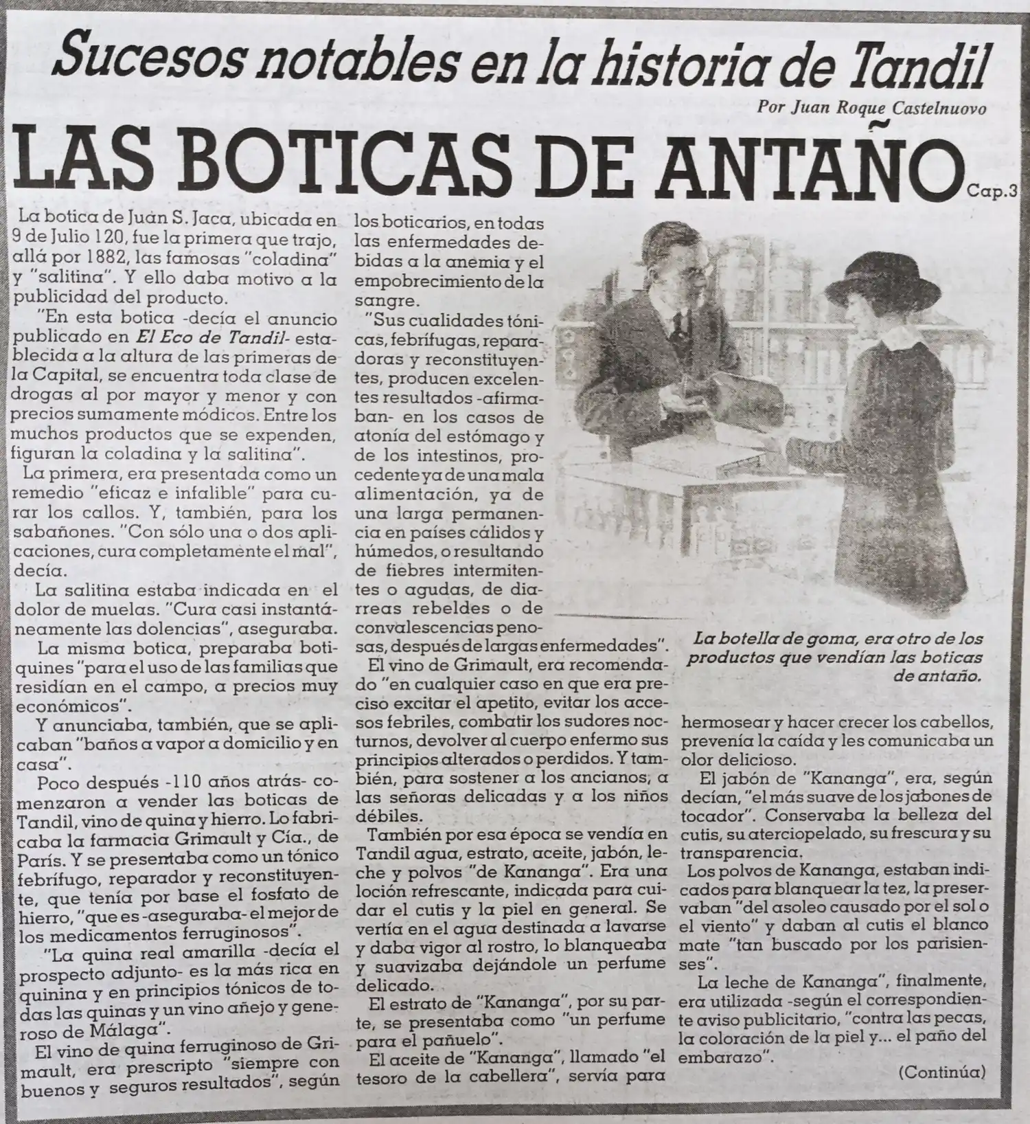 Las boticas de antaño - Capítulo 3.