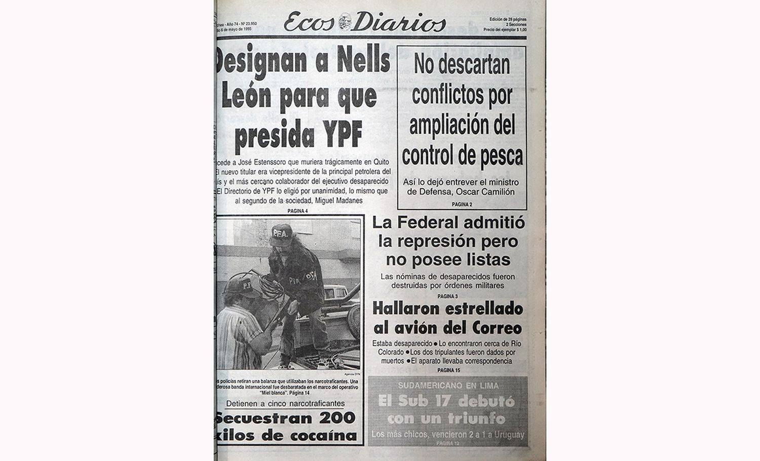 Sábado 6 de mayo de 1995