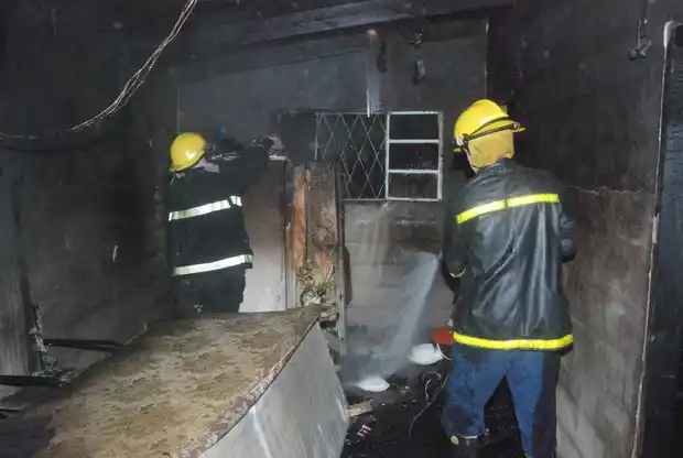Destrucción total de una vivienda