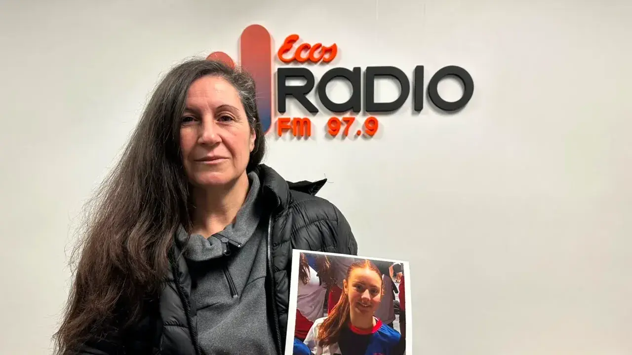 Andrea Rondanina, mamá de Anita