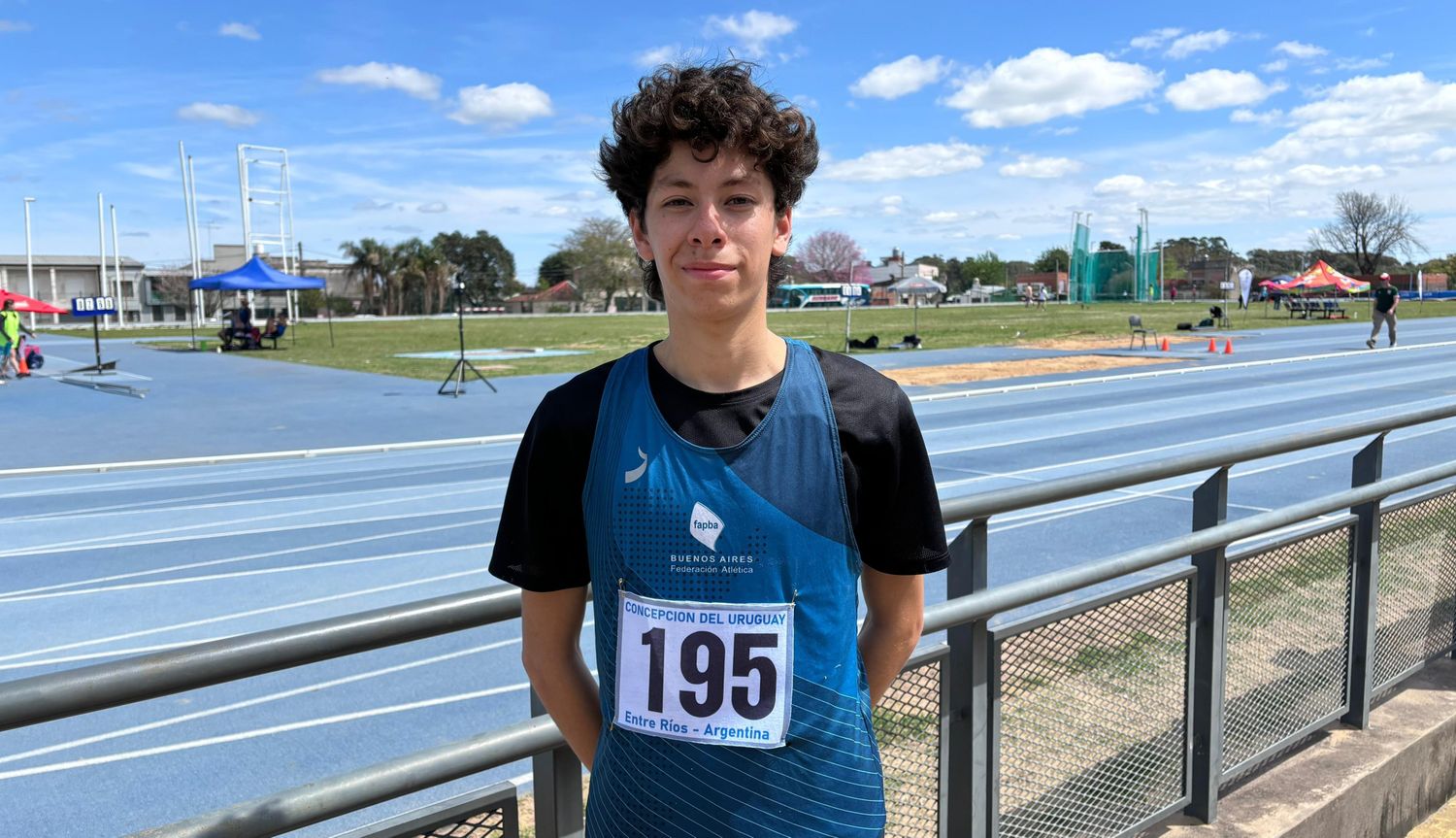 Tiago Rojas, uno de los atletas que prepara su calendario 2025