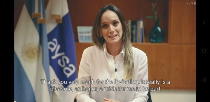 Malena Galmarini brindó un mensaje en la Conferencia Internacional “Mujeres en la industria y la innovación”