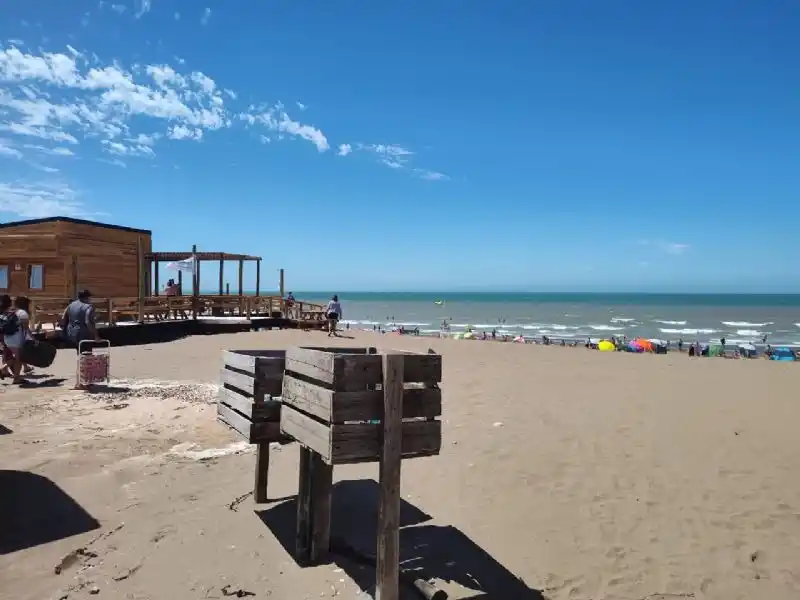 El balneario de Reta, en Tres Arroyos.