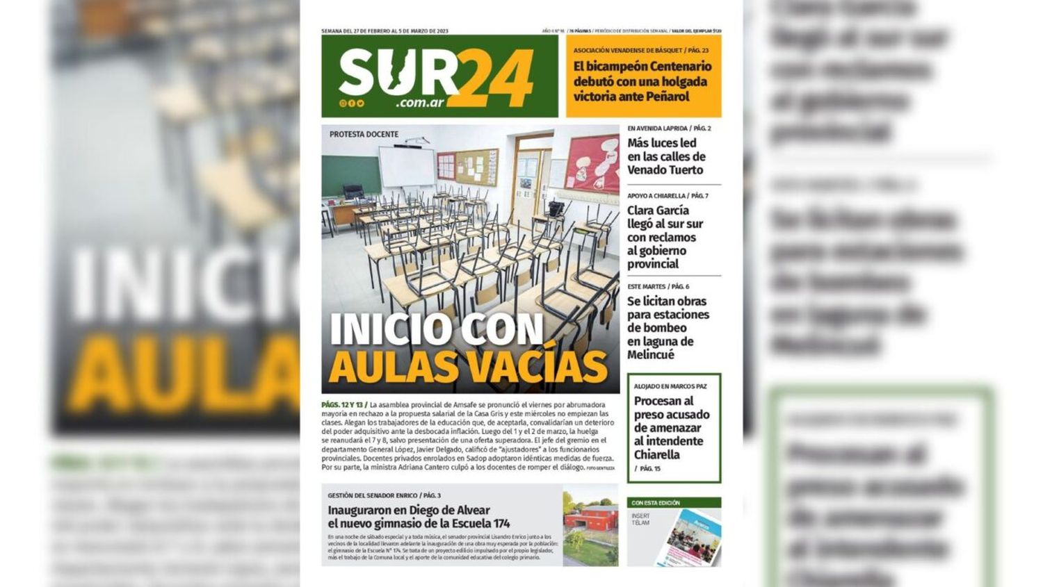 Número 98 de Sur24, para leer online y descargar
