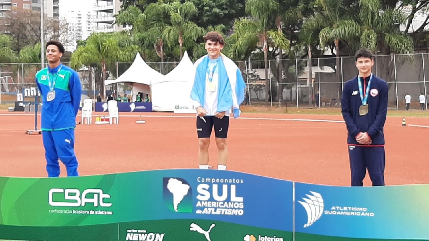 Zuberbuhler y Carril se destacaron en el cierre del Sudamericano U18