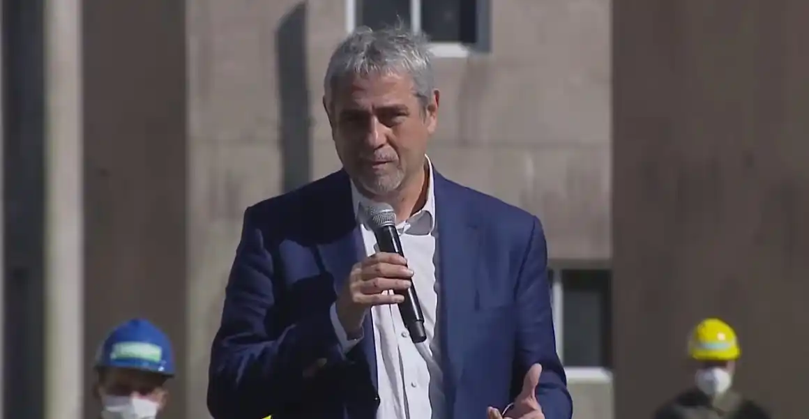 Ferraresi en Ensenada: "Esta es la primera obra para empezar a reconstruir la Argentina", afirmó el ministro de Desarrollo Territorial