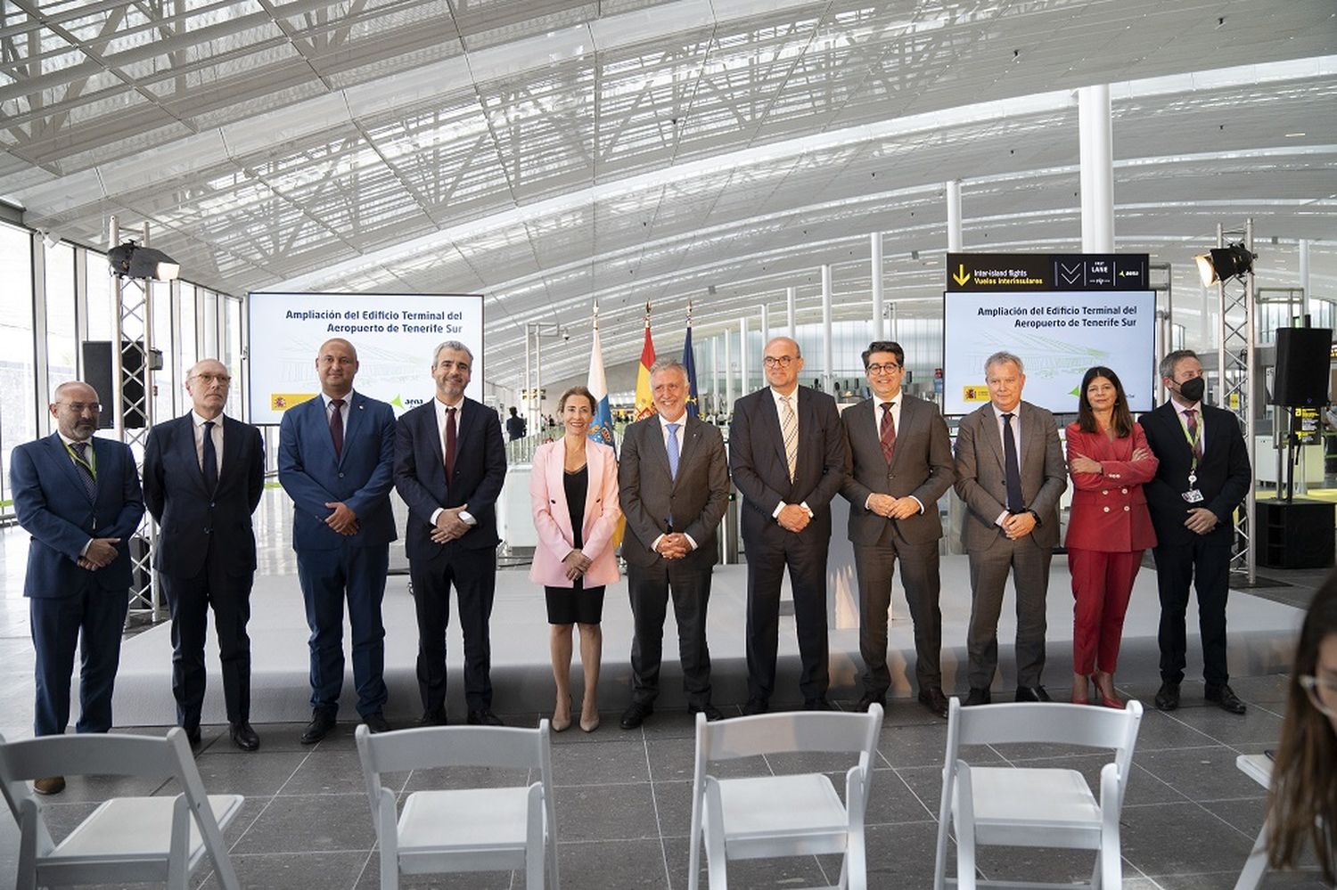 Aena inaugurates new facilities at Tenerife South and announces new investments