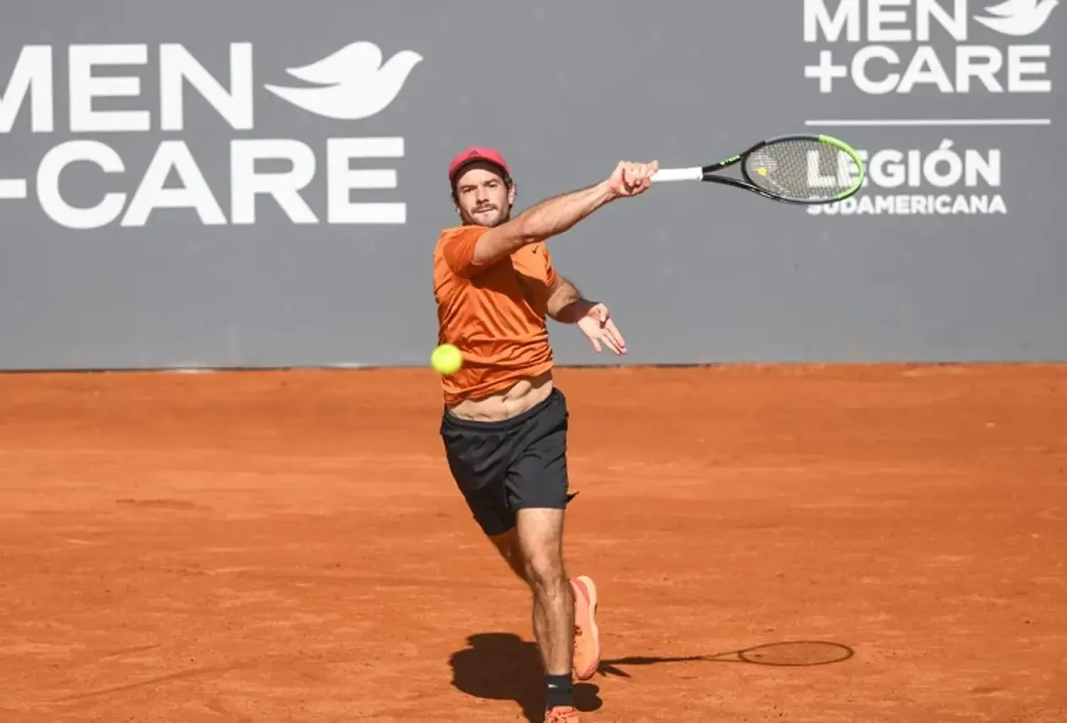 Gonzalo Villanueva, rival de Fede Coria en el debut. La "Mojarra" viene de ganarle en los octavos del Challenger de Buenos Aires.