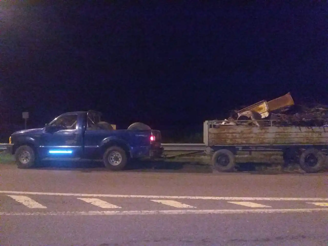 carro remolque robado chatarra lehmann