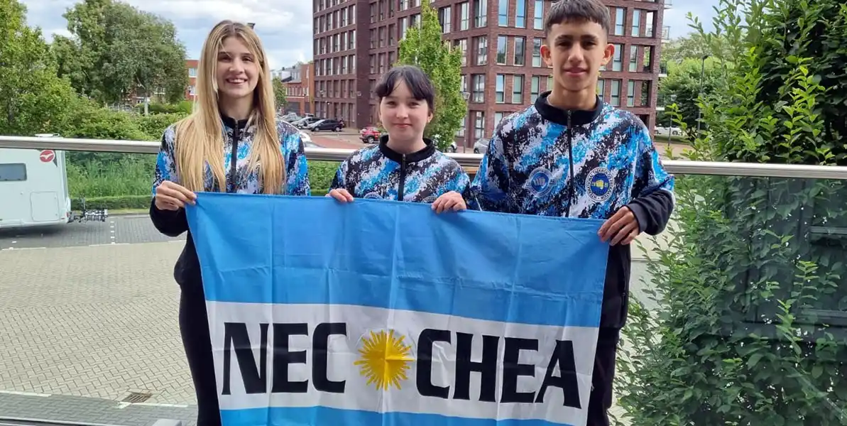 Necochea ya tiene un subcampeón en Países Bajos