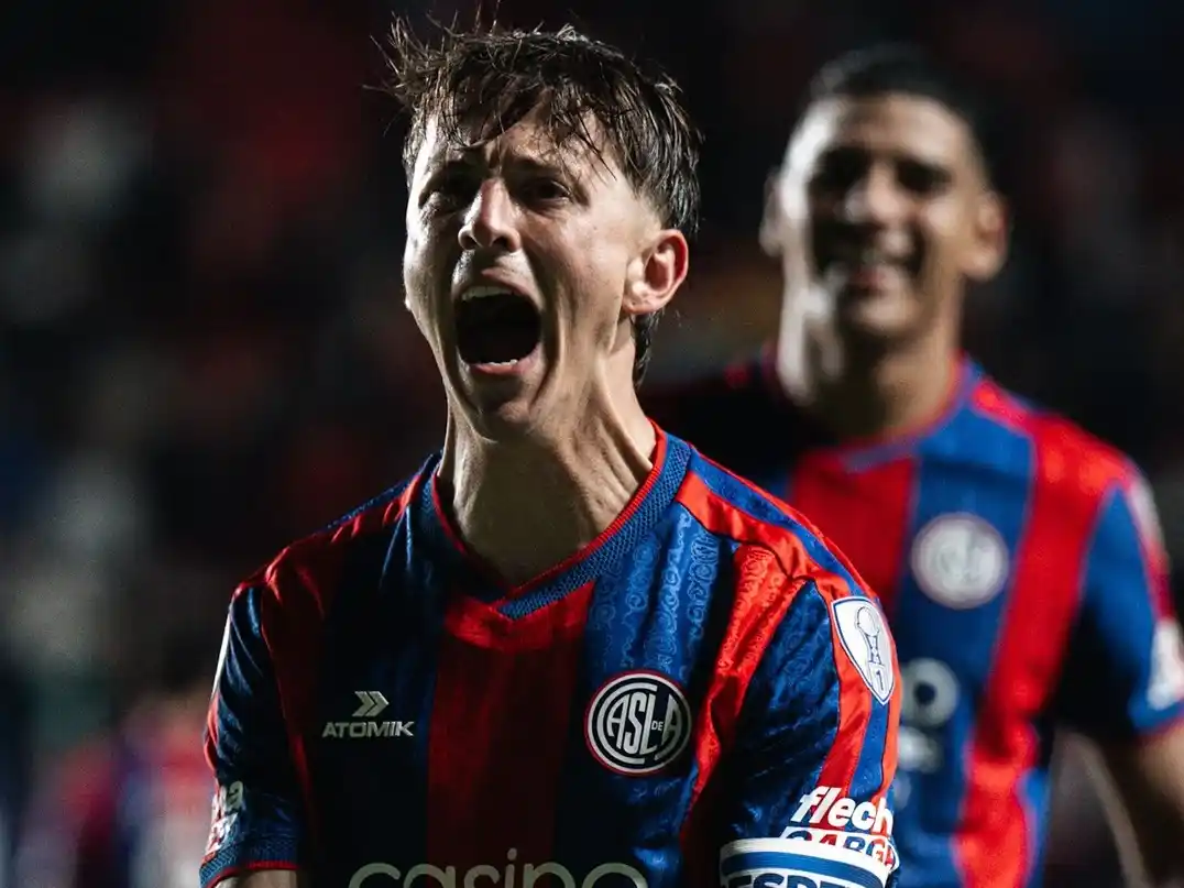 El Ciclón venció 2 a 1 a . Foto: @SanLorenzo