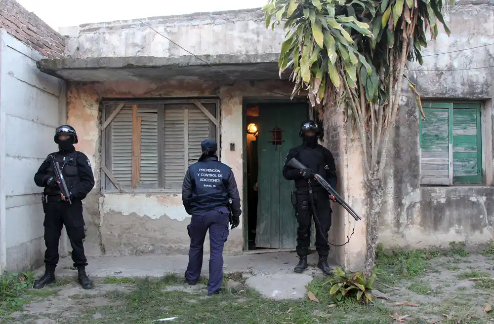 Detuvieron a proveedores y distribuidores de drogas en Villa Ocampo y Resistencia