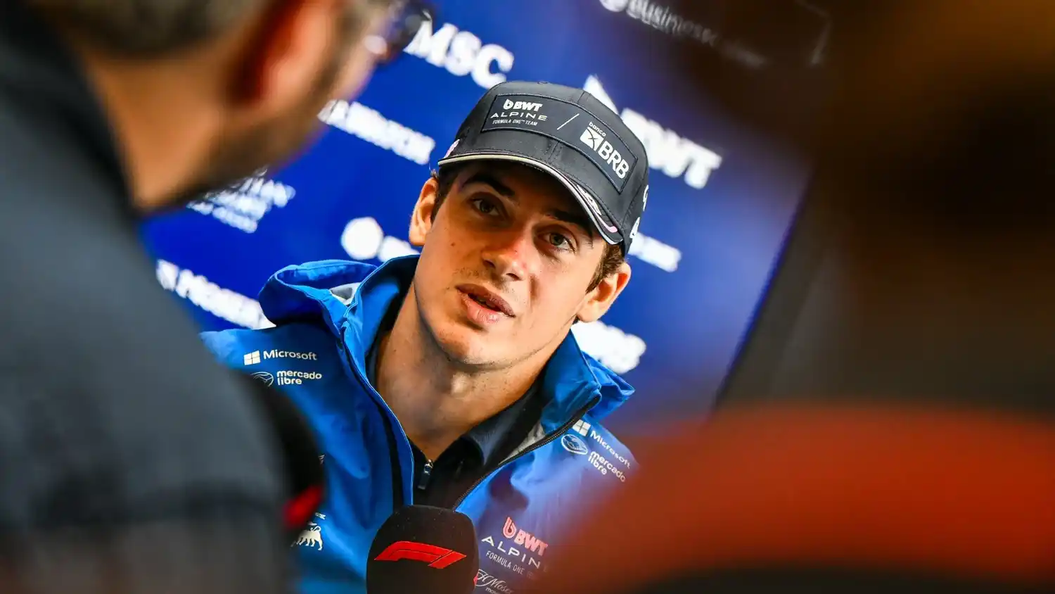 Colapinto dió una vuelta por Lusail en el simulador. Foto: Juan Manuel Iribarren