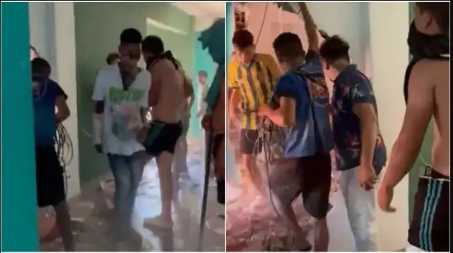 La "pesa tumbera" con la que el papá del nene asesinado en Rosario derrumbó la casa del narco asesino