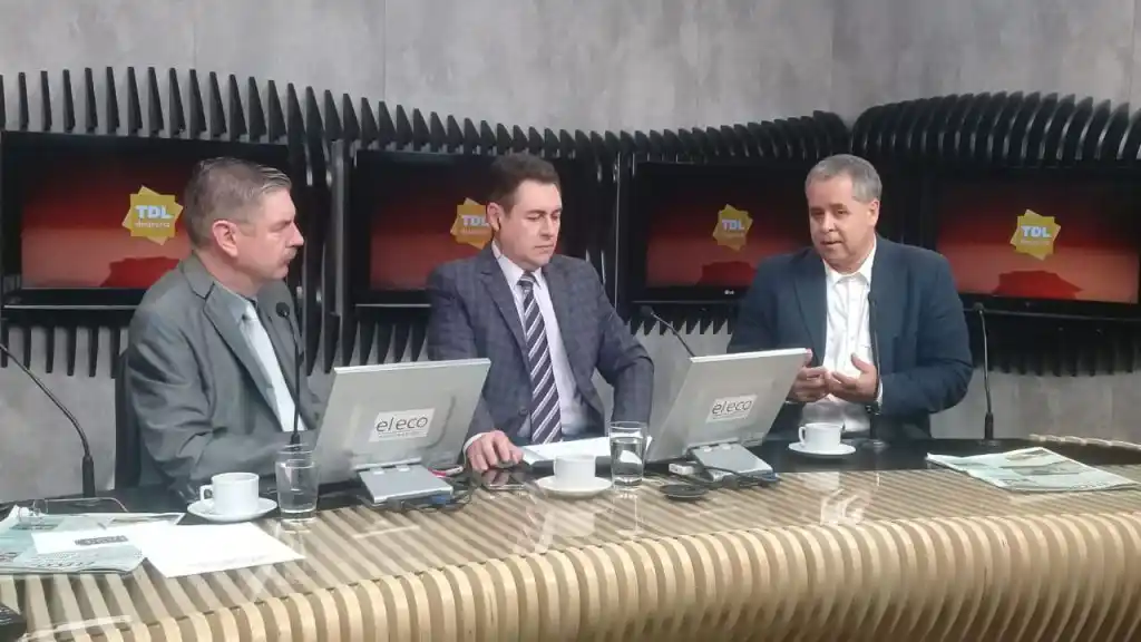 Alejandro "Topo" Rodriguez en el desayuno de Tandil Despierta