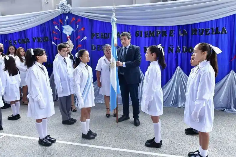 El ministro Aráoz encabezó el acto
de cierre del ciclo lectivo 2023