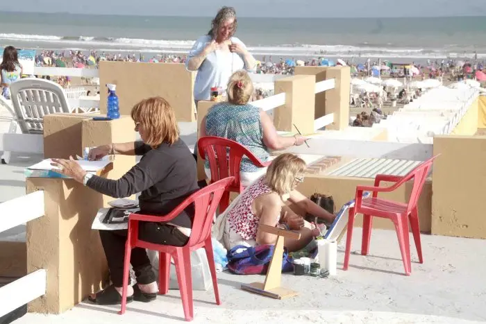 Nueva edición del certamen “Pintando el atardecer en la playa de Necochea”