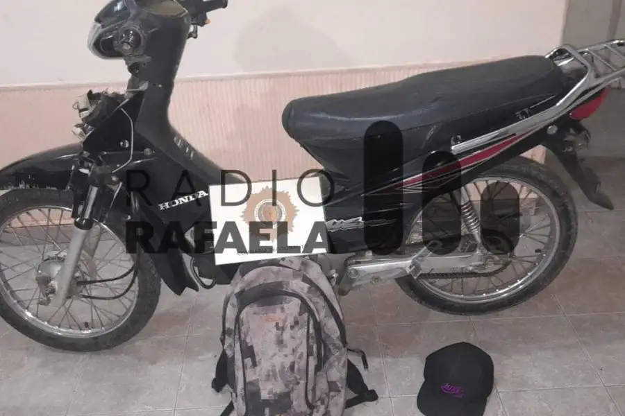 Moto sustraída
